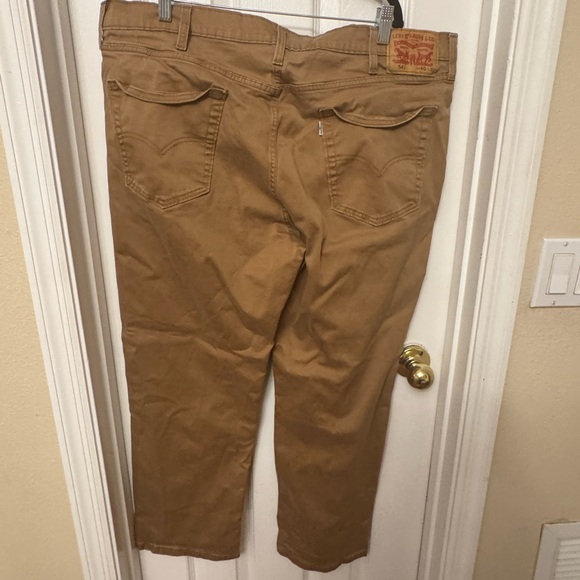 Levi Strauss Tan denim pants size 40 x 30 - Picture 2 of 3